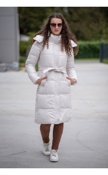 Zimní bunda dlouhá MY0487 Itálie