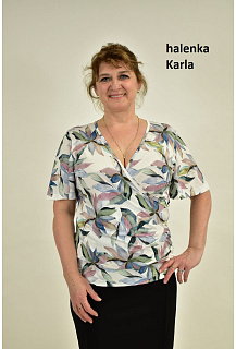 Halenka krátký rukáv Karla 16, Kepa Style