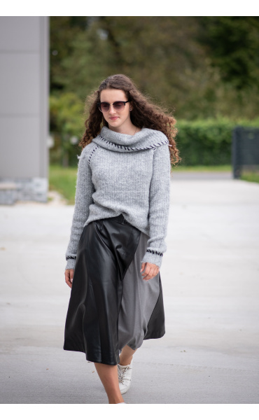 Sukně koženková B386 Moomo