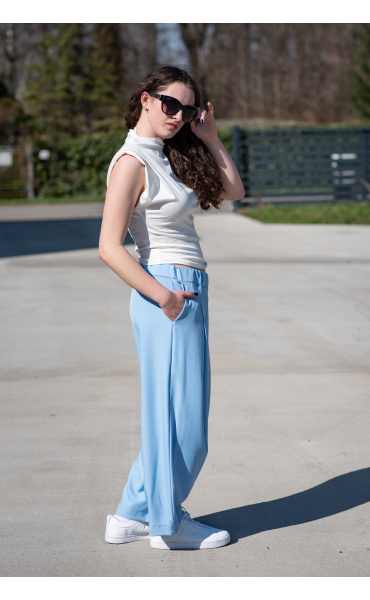 Široké kalhoty do gumy U10639