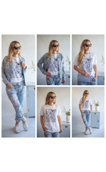 Onado V106-NB bunda Jeans oboustranná