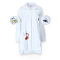 Košile oversize s aplikací (SMILE) 39806