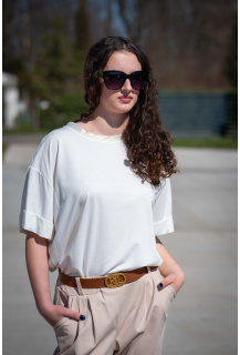 Elegantní triko kr. rukáv 250181