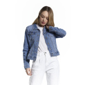 Bunda džínová 3D-6799-1 Itálie