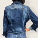 Bunda džínová 3D-6839 Itálie