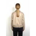 Trendy koženková bunda na zip K-ZELL 3592