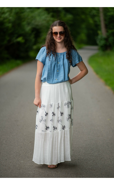 Dlouhá letní sukně 18001