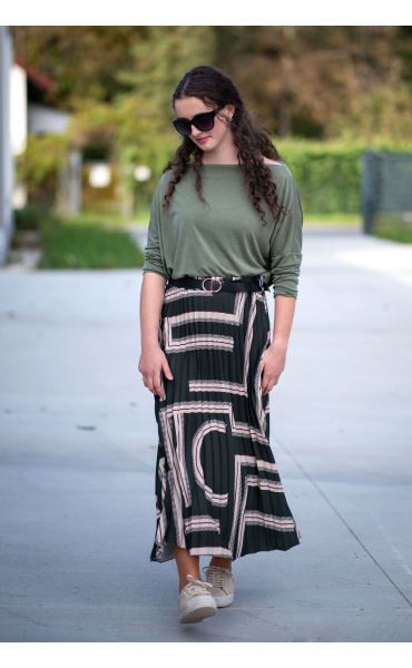 Sukně plisé U6295 Italie