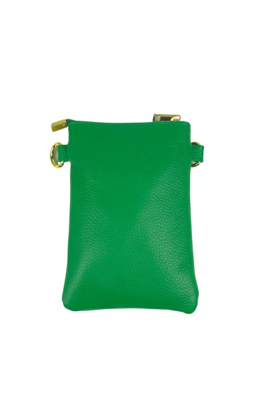 Kabelka malá crossbody-mobil ,kůže 949 Itálie