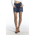Sukně krátká džínová 3d-9109 Itálie