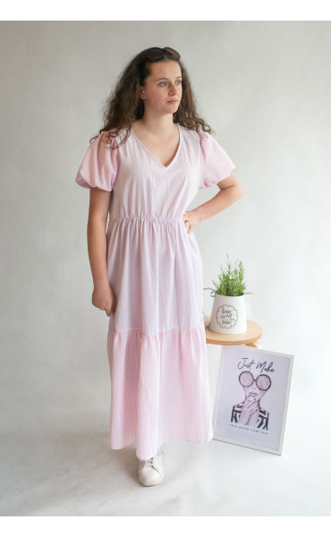 Šaty oversize pruh 928 Itálie