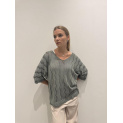 Halenka přízová s 3/4 rukávem 13001