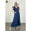 Dlouhé šaty volný střih 35505 Itálie