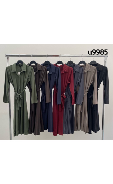 Košilové šaty U9985 Italie