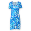 Letní šaty s krátkým rukávem Jopess 7211678 modré