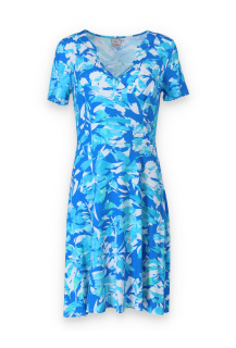 Letní šaty s krátkým rukávem Jopess 7211678 modré