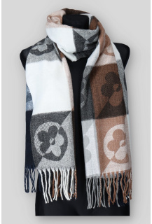 Dámská šála vzor květ LM3958