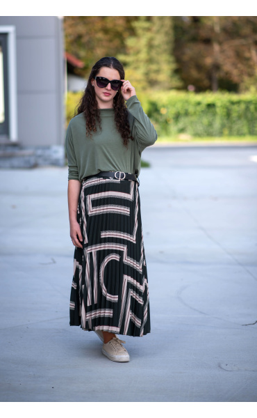 Sukně plisé U6295 Italie