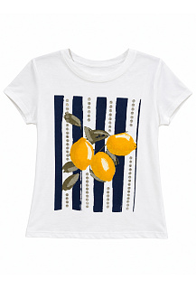 Triko s potiskem FRUIT LEMON kr. rukáv 252