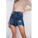 Sukně krátká džínová 3d-9109 Itálie