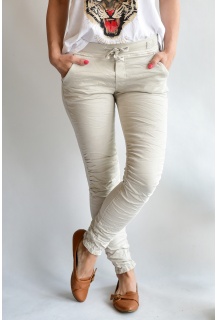 Kalhoty jeans color A1355/5303/MC-8139 Itálie