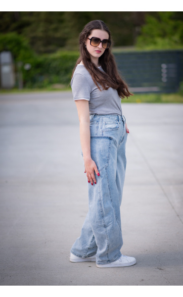 Elegantní halenka kr. rukáv R62318