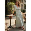 Dlouhé bavlněné šaty CIMINY C10727