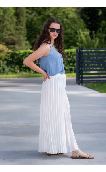 Sukně dlouhá plise 1051 Itálie