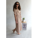 Dlouhé lněné šaty 2654