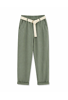 Trendy kalhoty s páskem 26020