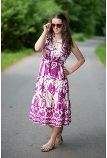 Letní košilové šaty vzor 18876 Itálie