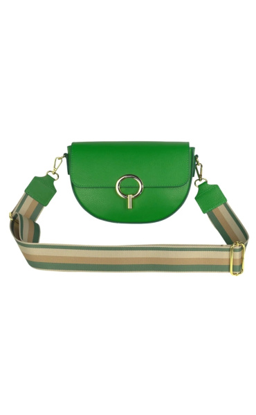 Kabelka crossbody kůže 804 Itálie