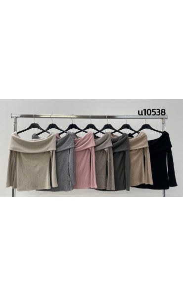 Halenka přes ramena lurex U10538 Italie
