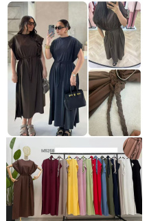 Dlouhé šaty oversize VOGUE M5258 