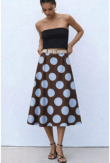 Bavlněná sukně puntík WAY 24899