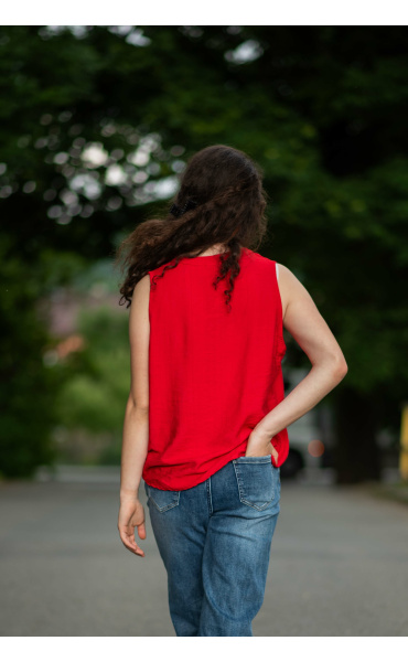 Kalhoty džínové wide-leg MC-7301