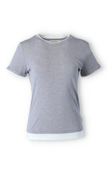 Elegantní halenka kr. rukáv R62318