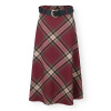 Sukně karo s páskem WAY 23296