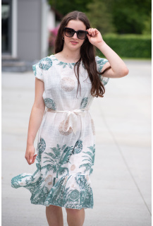 Šaty MIDI potisk MANDALA 24183