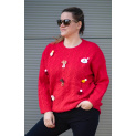 Svetr s vánočním motivem J52869 Itálie