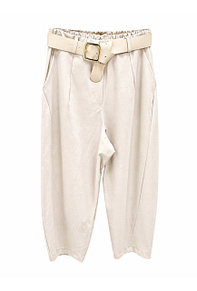 Trendy kalhoty BARELL s páskem 26003