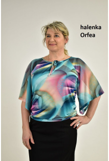 Halenka šifón rukáv Orfea 7 , Kepa Style