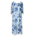 Šaty dlouhé hedvábí květ 59100 Italy