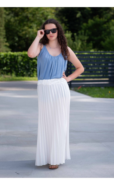 Sukně dlouhá plise 1051 Itálie