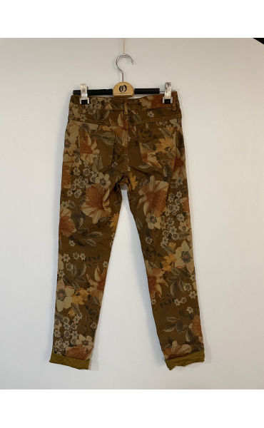 Kalhoty jeans color Onado H686-JB camel