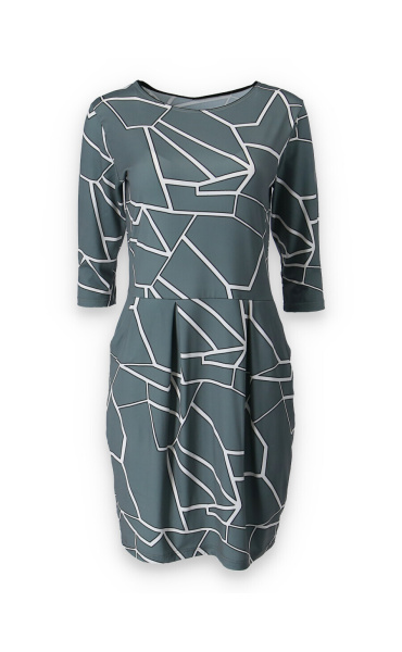Šaty s 3/4 rukávem 2307 Pratto