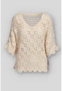 Halenka BOHO s 3/4 rukávem ZS68027