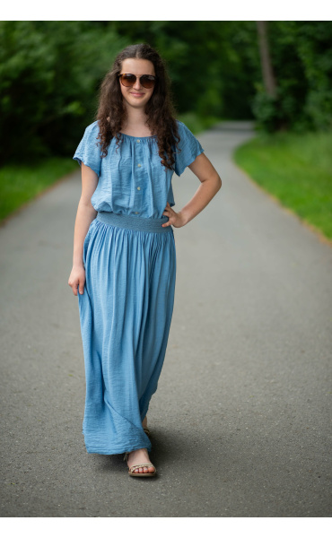 Dlouhá letní sukně 7061 Itálie