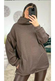 Trendy mikina se stojáčkem VOGUE 60325