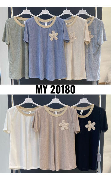 Trendy triko s výšivkou MY STYLE 20180
